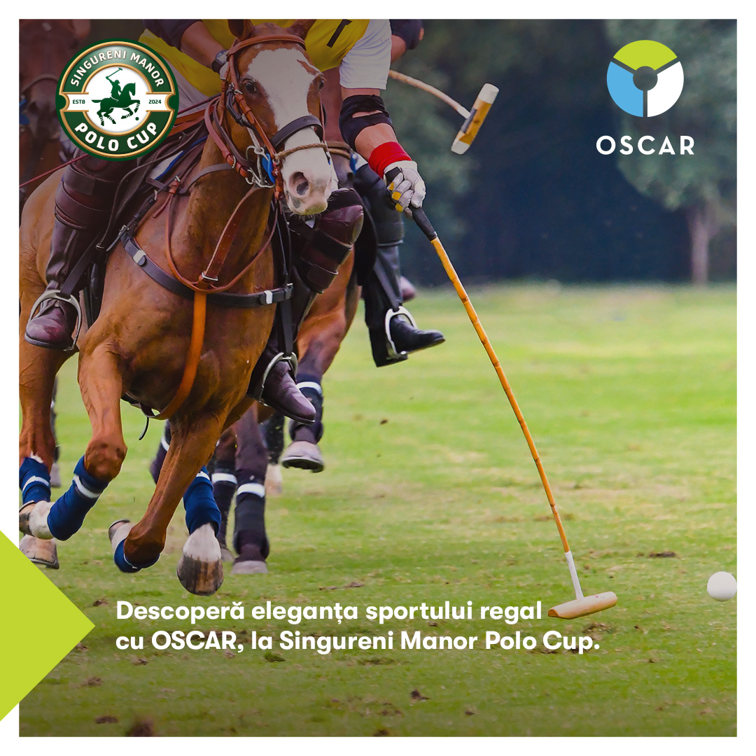 Discover the elegance of the royal sport with OSCAR at the Singureni Manor Polo Cup. The wait is over!