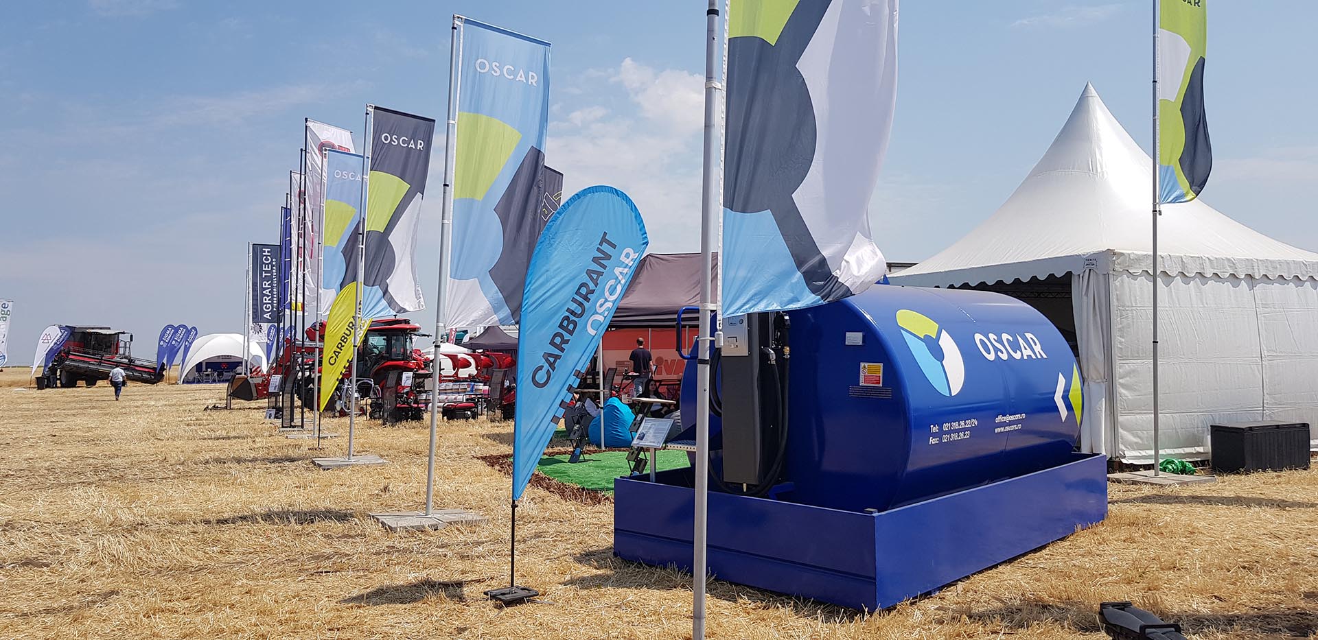 Carburantul OSCAR la târgul de agricultură Agriventura 2022, Podu Iloaiei, Jud. Iași